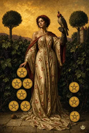 Nine of Pentacles