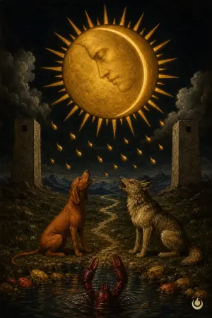 The Moon, from the candlelit-baroque deck
